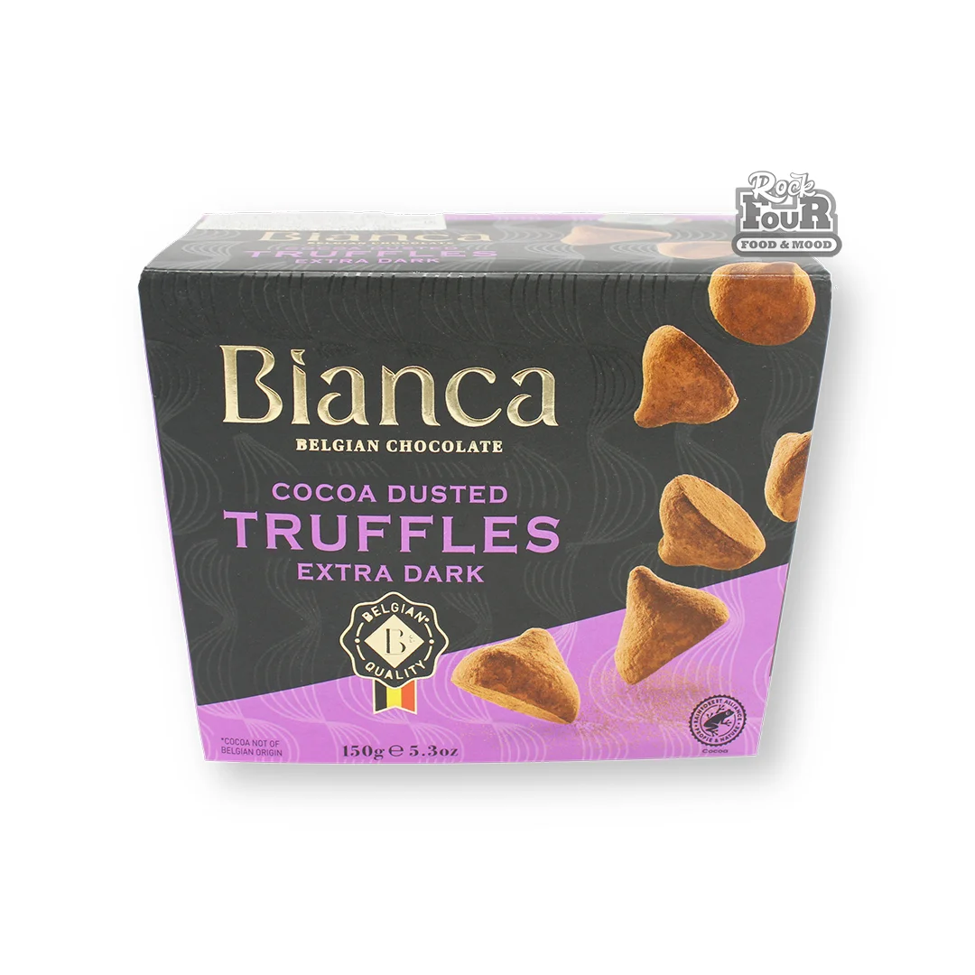Տրյուֆելներ «Bianca Extra dark» պատված կակաոյի փոշիով 150գ